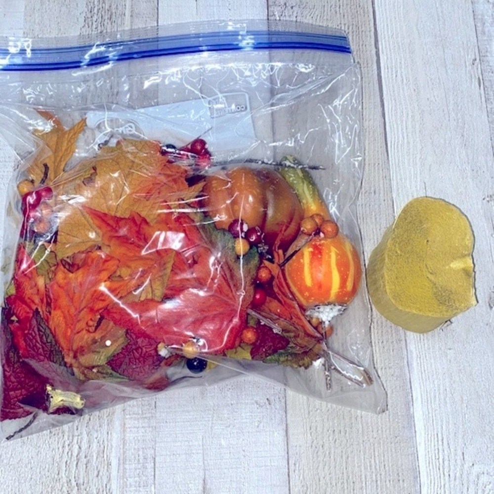 Fall decorating leaves, pumpkins craft bundle